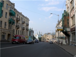 Большая Советская улица и, как всегда, мы видим Успенский Собор 