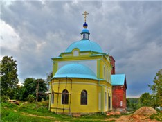 Церковь Сергия Радонежского в Кишкино